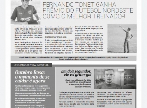 Fernando Tonet é destaque em jornal da Região Su